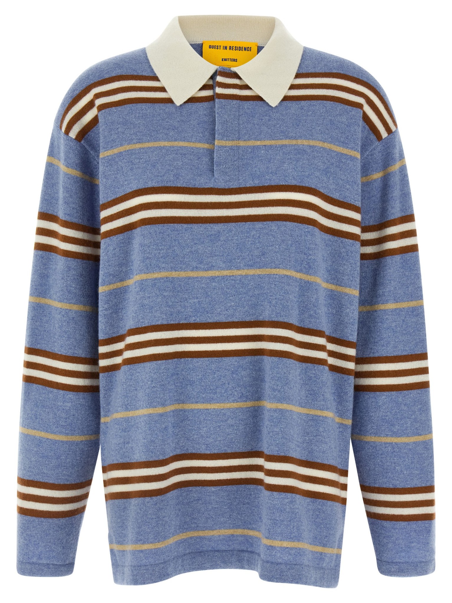 [GUEST IN RESIDENCE] T-shirts Long Sleeve FW25 U32010JMHEATHERBLUECOMBO