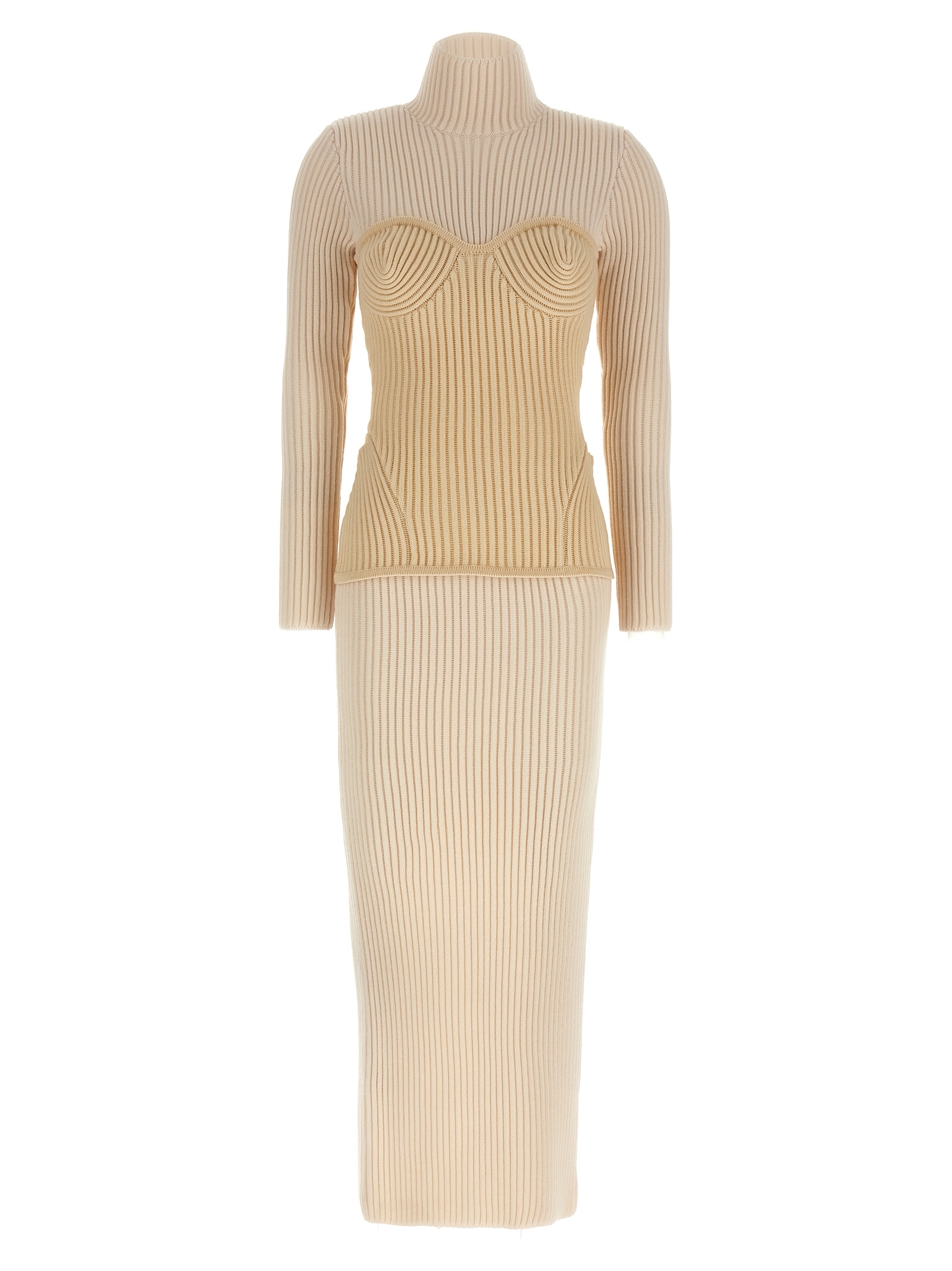 [JEAN PAUL GAULTIER] Long sleeve dress FW25 2503WDR005K0010103
