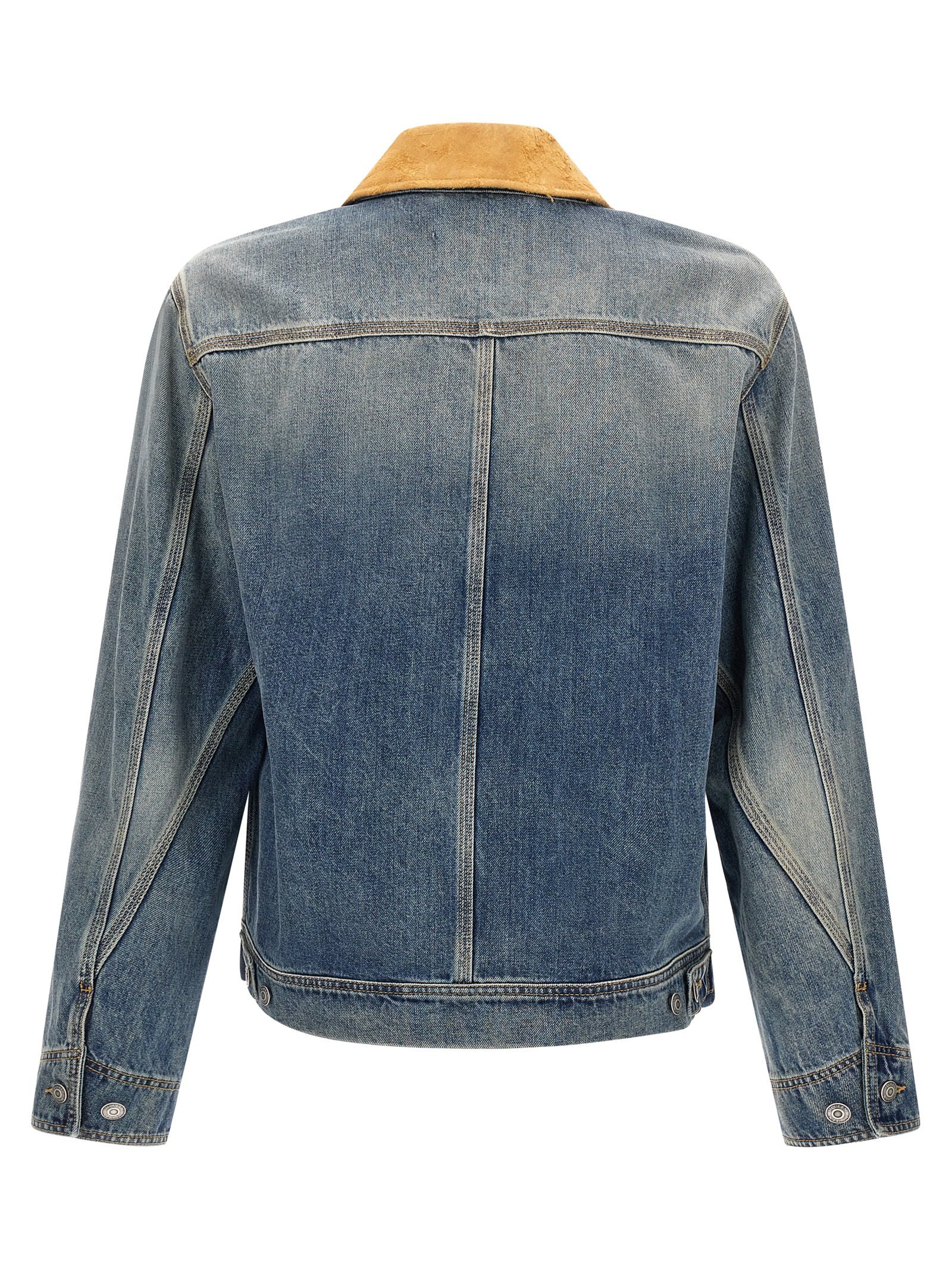 [McQueen] Denim jacket SS25 809777QTACM0439