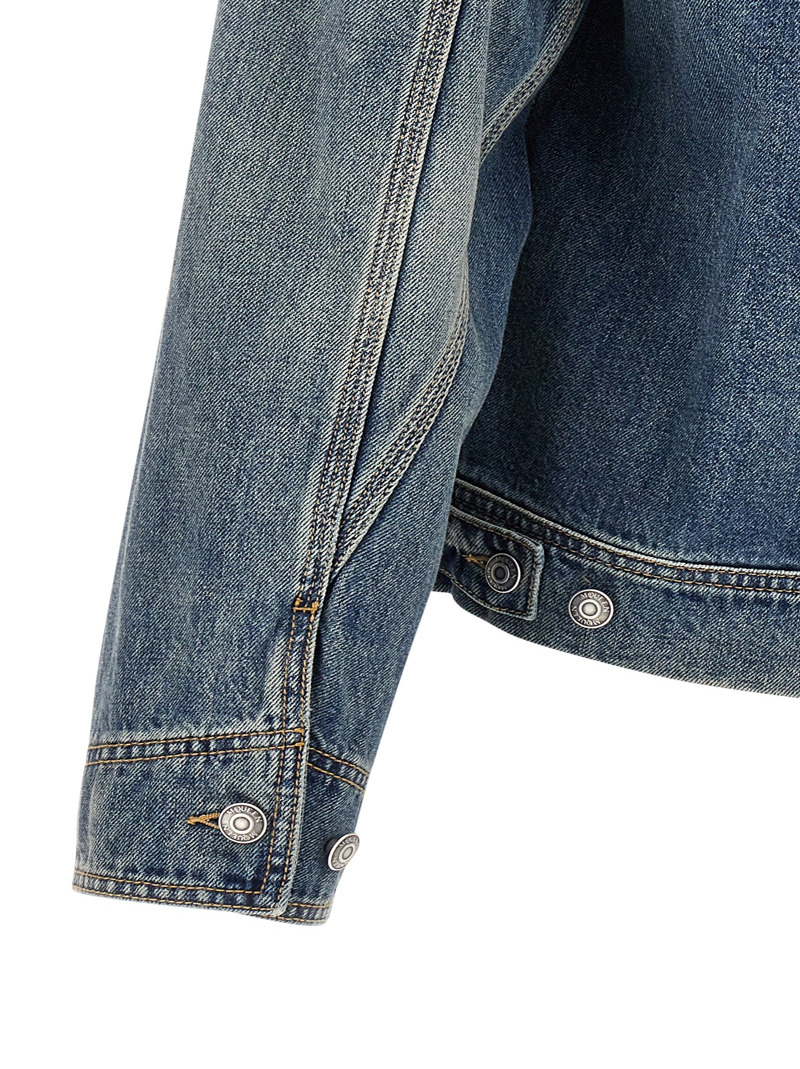 [McQueen] Denim jacket SS25 809777QTACM0439
