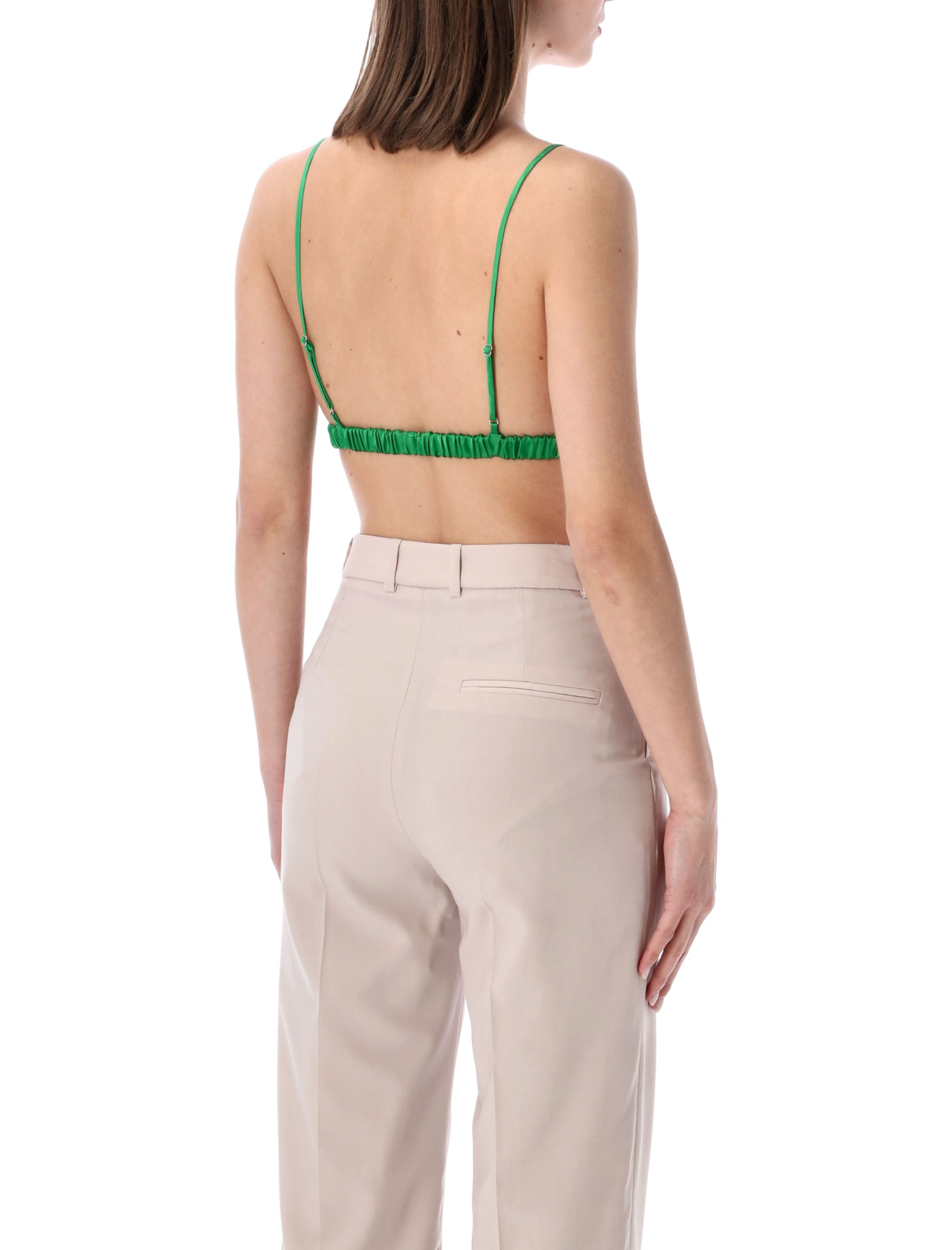 [THE FRANKIE SHOP] Underwear SS26 BRFS22109434KELLY GREE