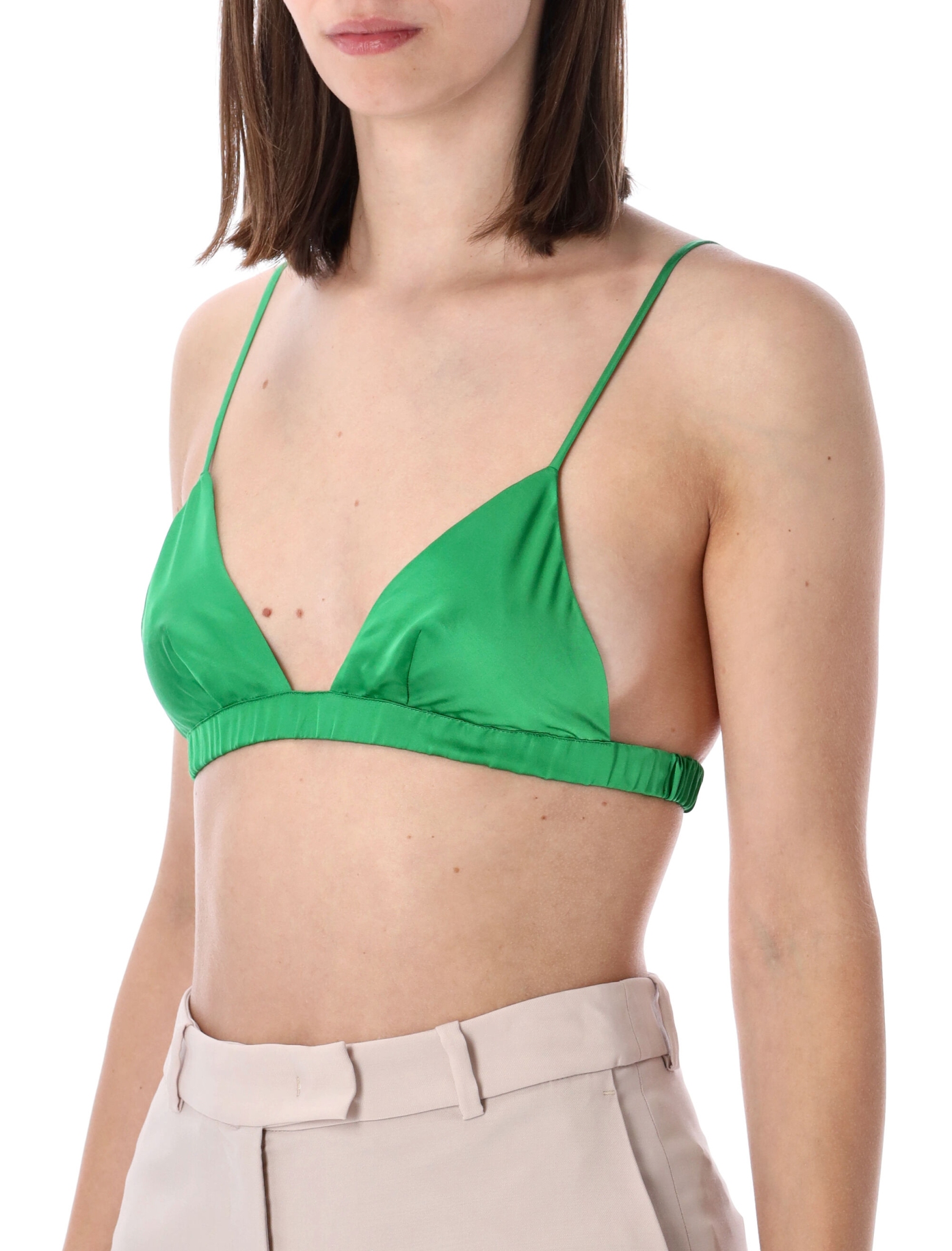 [THE FRANKIE SHOP] Underwear SS26 BRFS22109434KELLY GREE