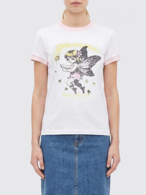 [GANNI] T-shirts Short Sleeve SS26 A1050144 151