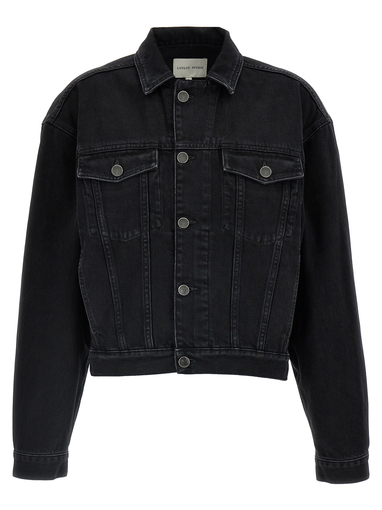 [LouLou De Saison] Denim Jacket SS25 DAVEWASHED GREY