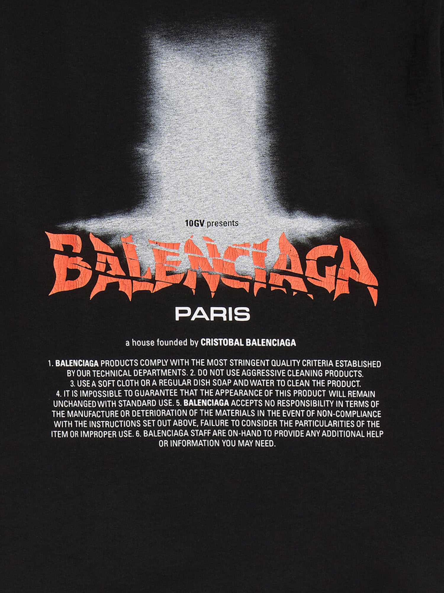 [Balenciaga] T-shirts Short Sleeve FW26 850345TUVO41000