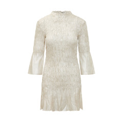 [GONGDID DESIGN] Long sleeve dress SS26 GD222 CHAMPAGNE