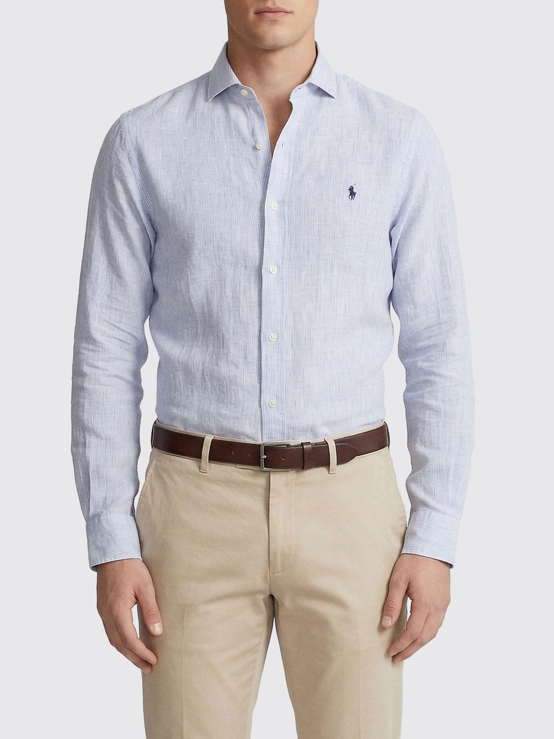 [Polo Ralph Lauren] Shirts Long Sleeve SS26 710B16697 001