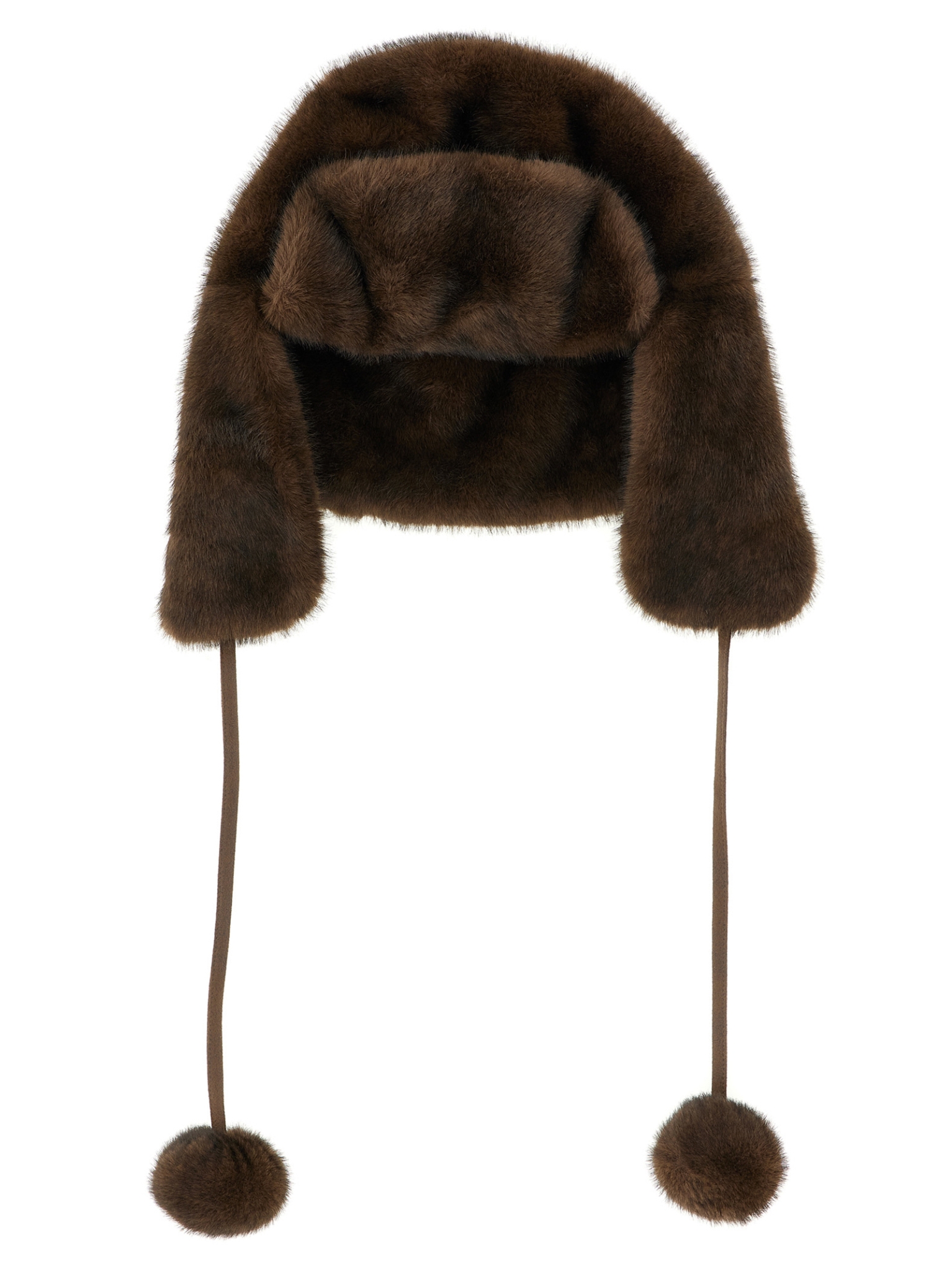 [LOU ANDREA] Hat FW25 CHAPKAMOROBROWN