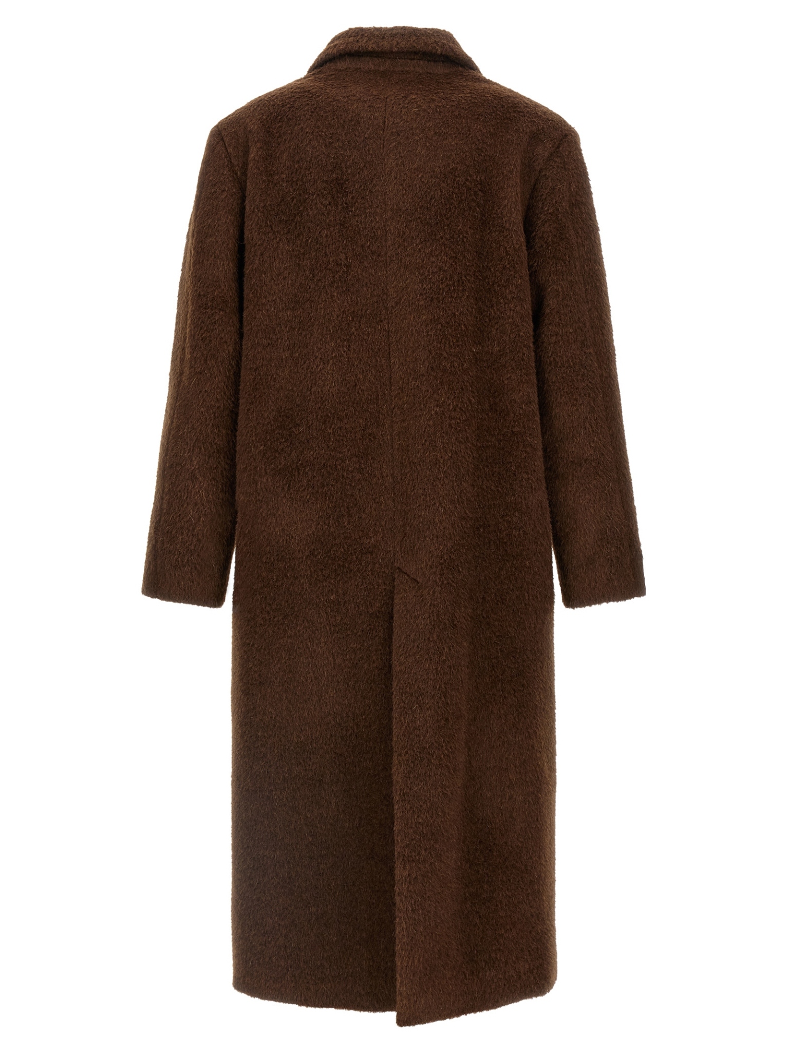 [Sefr] Coat FW25 MFW25ALOISBRUSHEDTAUPEALPACA
