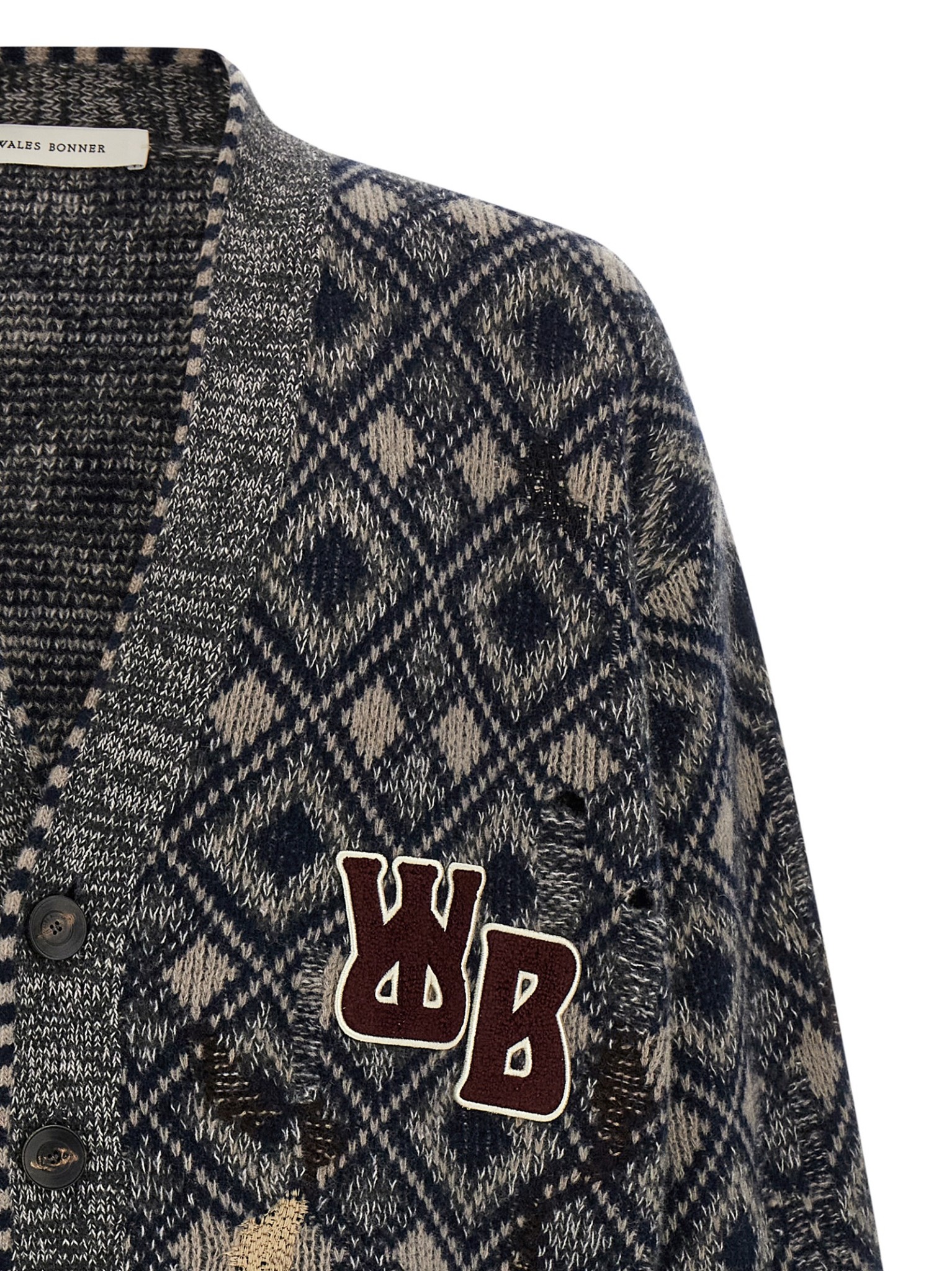 [Wales Bonner] Cardigan FW25 UA25KN45WO12951