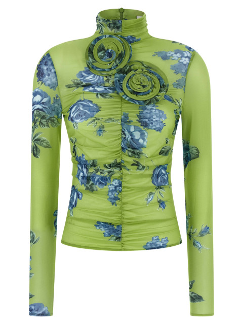 [MAGDA BUTRYM] T-shirts Long Sleeve FW25 214725GREEN