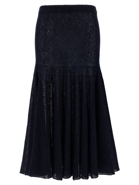 [MAGDA BUTRYM] Long skirt FW25 288725NAVY