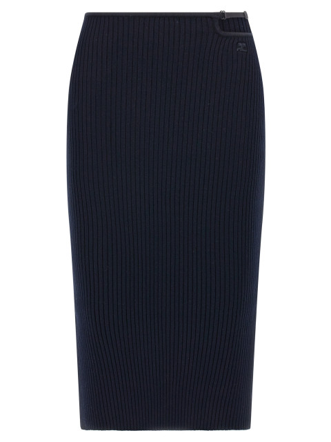 [Courreges] Midi skirt SS25 125MJU232FI00017075