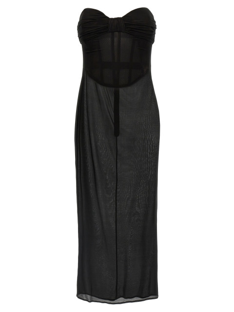 [MAGDA BUTRYM] Sleeveless dress SS25 243425BLACK