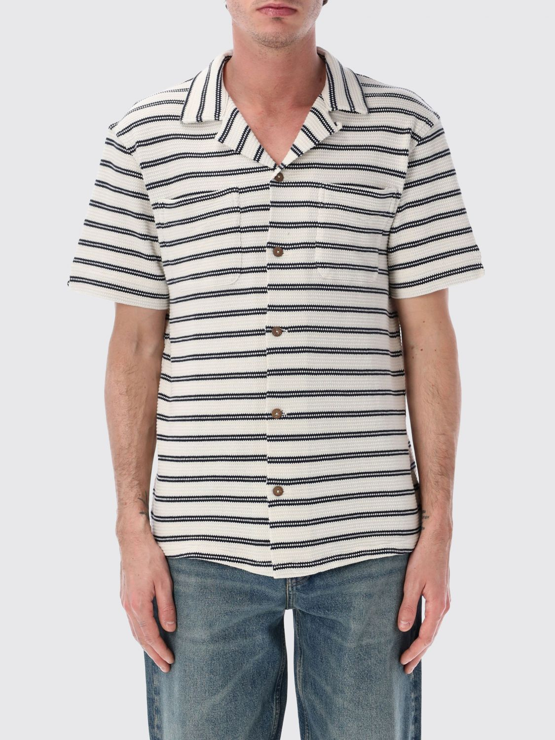 [Polo Ralph Lauren] Shirts Short Sleeve SS26 710A13005 001