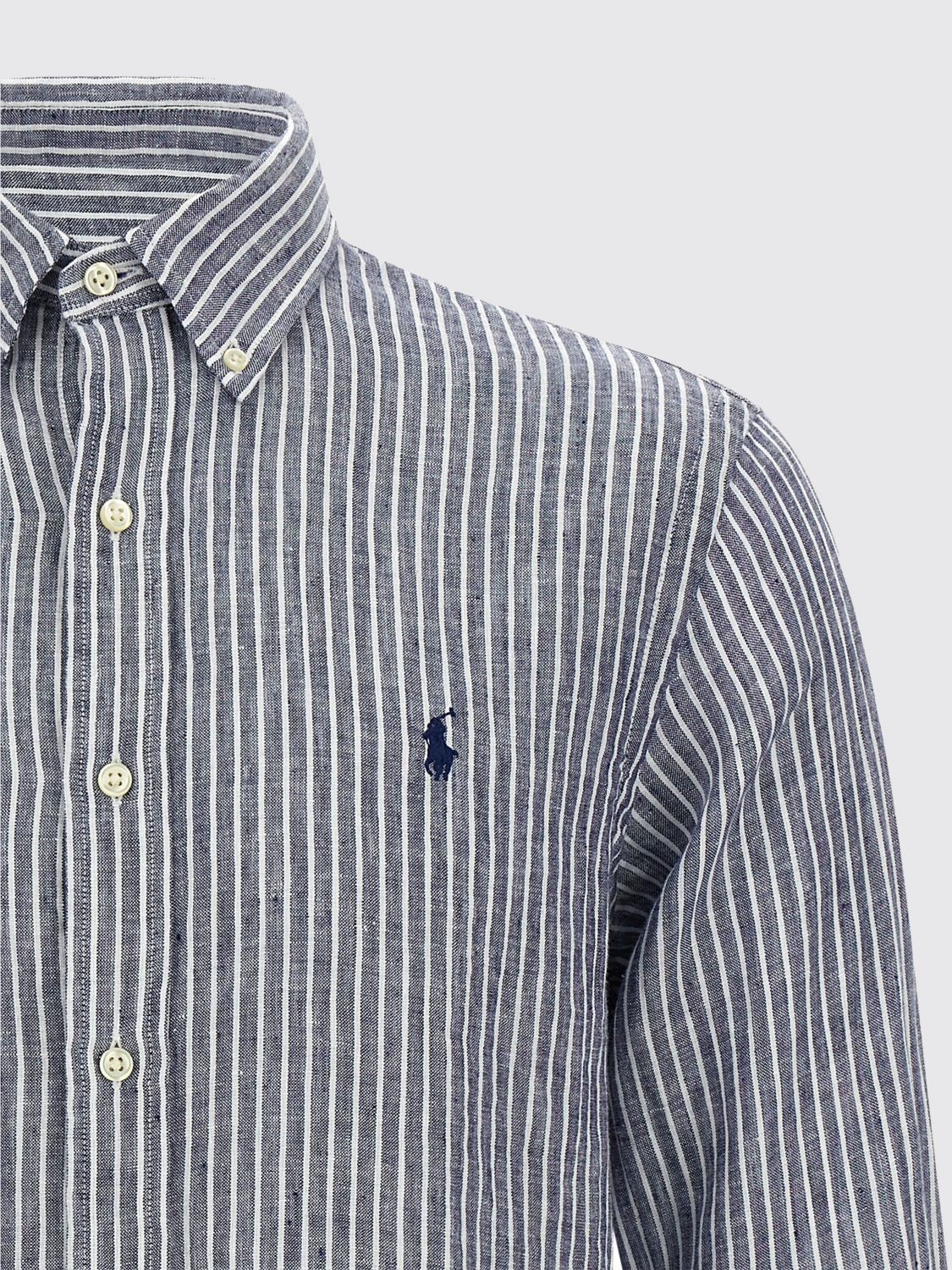 [Polo Ralph Lauren] Shirts Long Sleeve SS26 710B15594 002