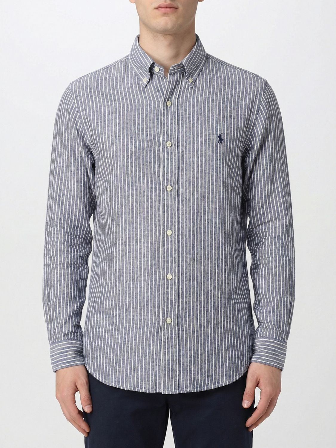 [Polo Ralph Lauren] Shirts Long Sleeve SS26 710B15594 002