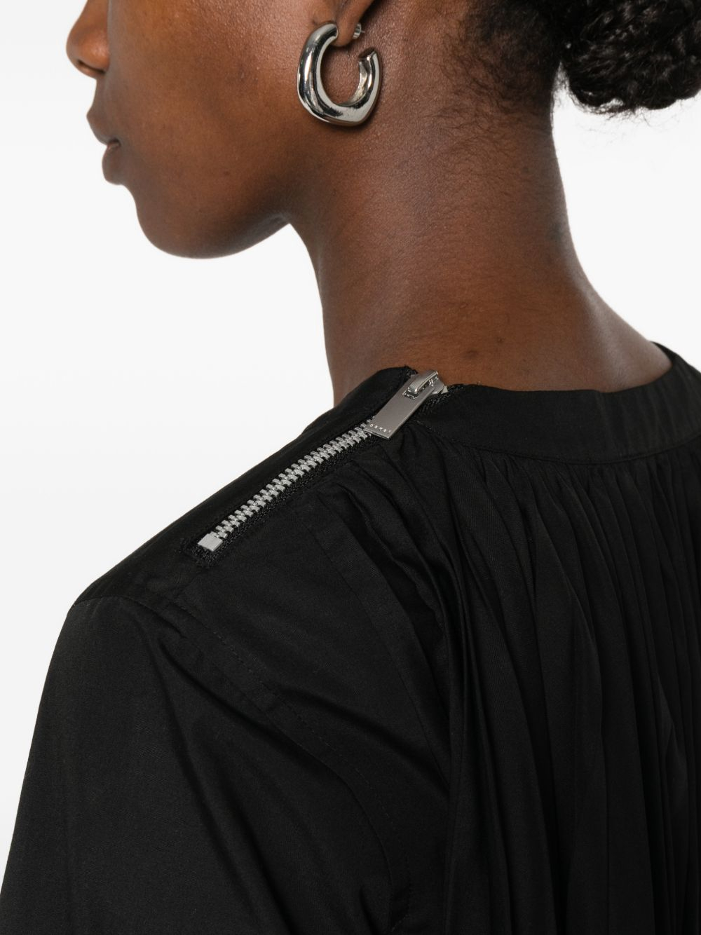 [Sacai] Short sleeve dress SS26 26-08543001
