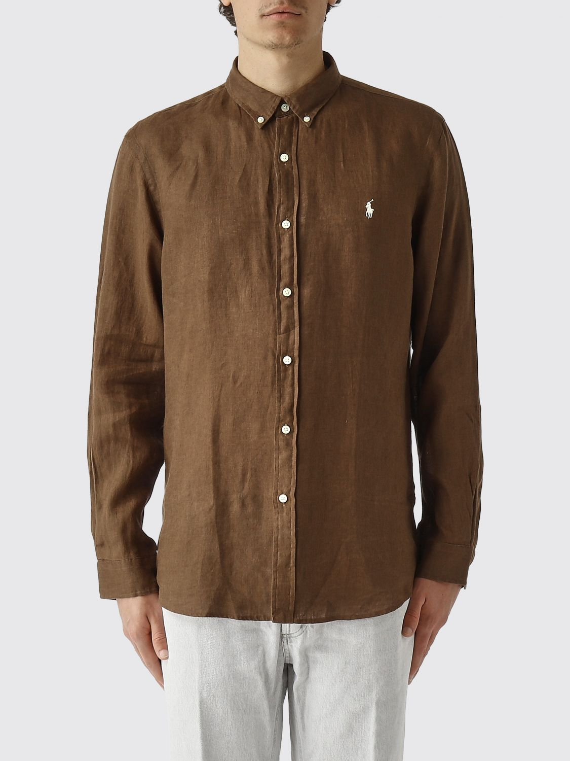 [Polo Ralph Lauren] Shirts Long Sleeve SS26 710968915 500