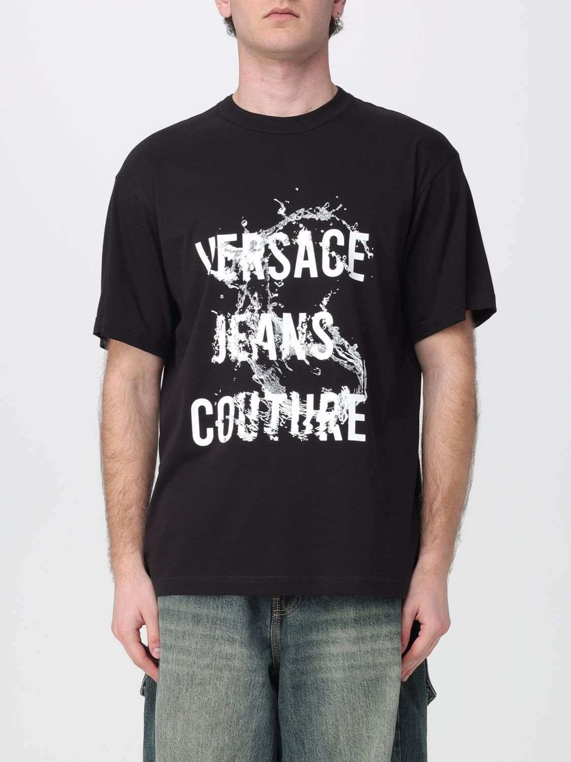 [VERSACE JEANS COUTURE] T-shirts Short Sleeve SS26 80GAHC01CJ01C 899