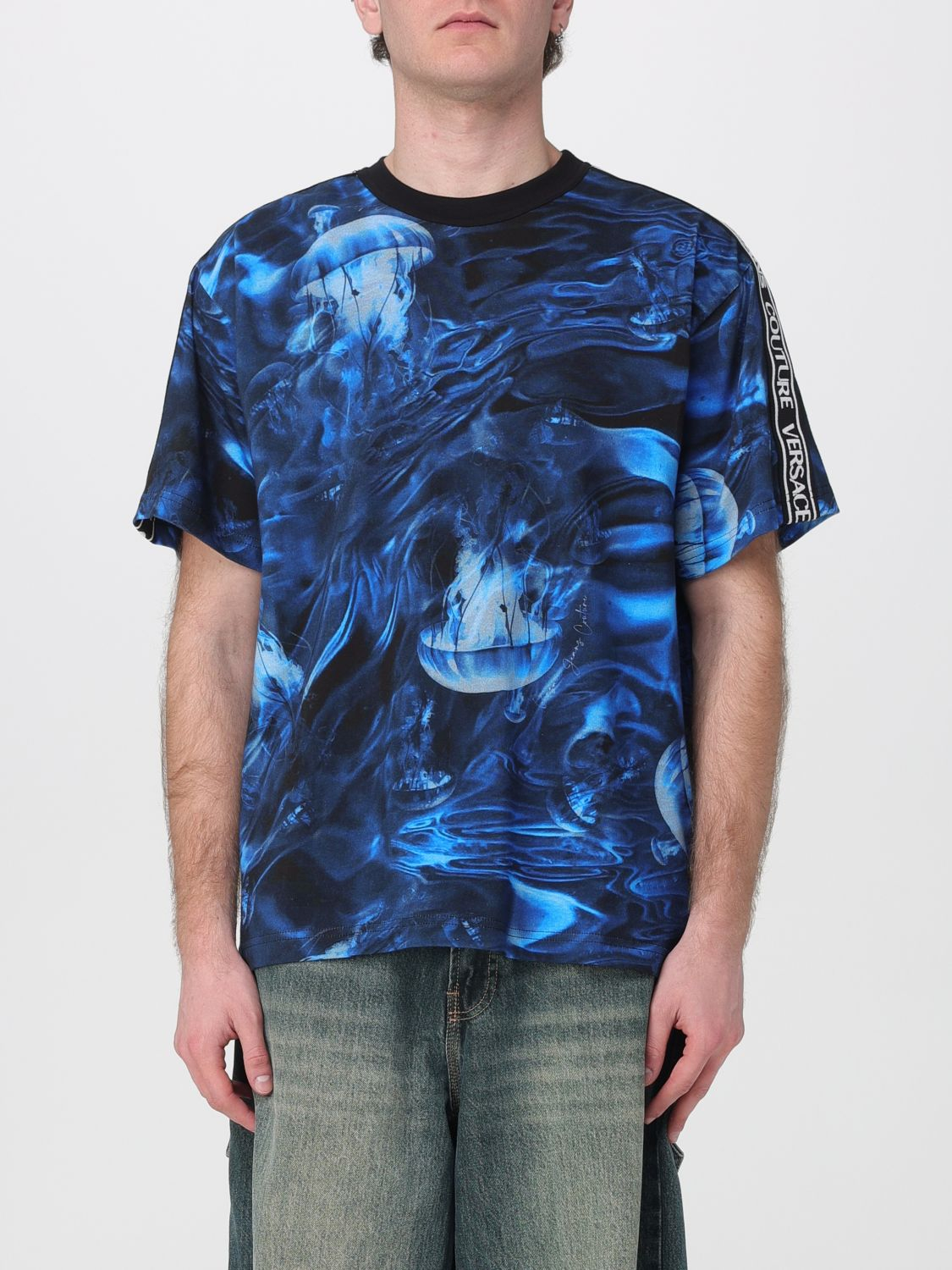 [VERSACE JEANS COUTURE] T-shirts Short Sleeve SS26 80GAH6R2JS537 214