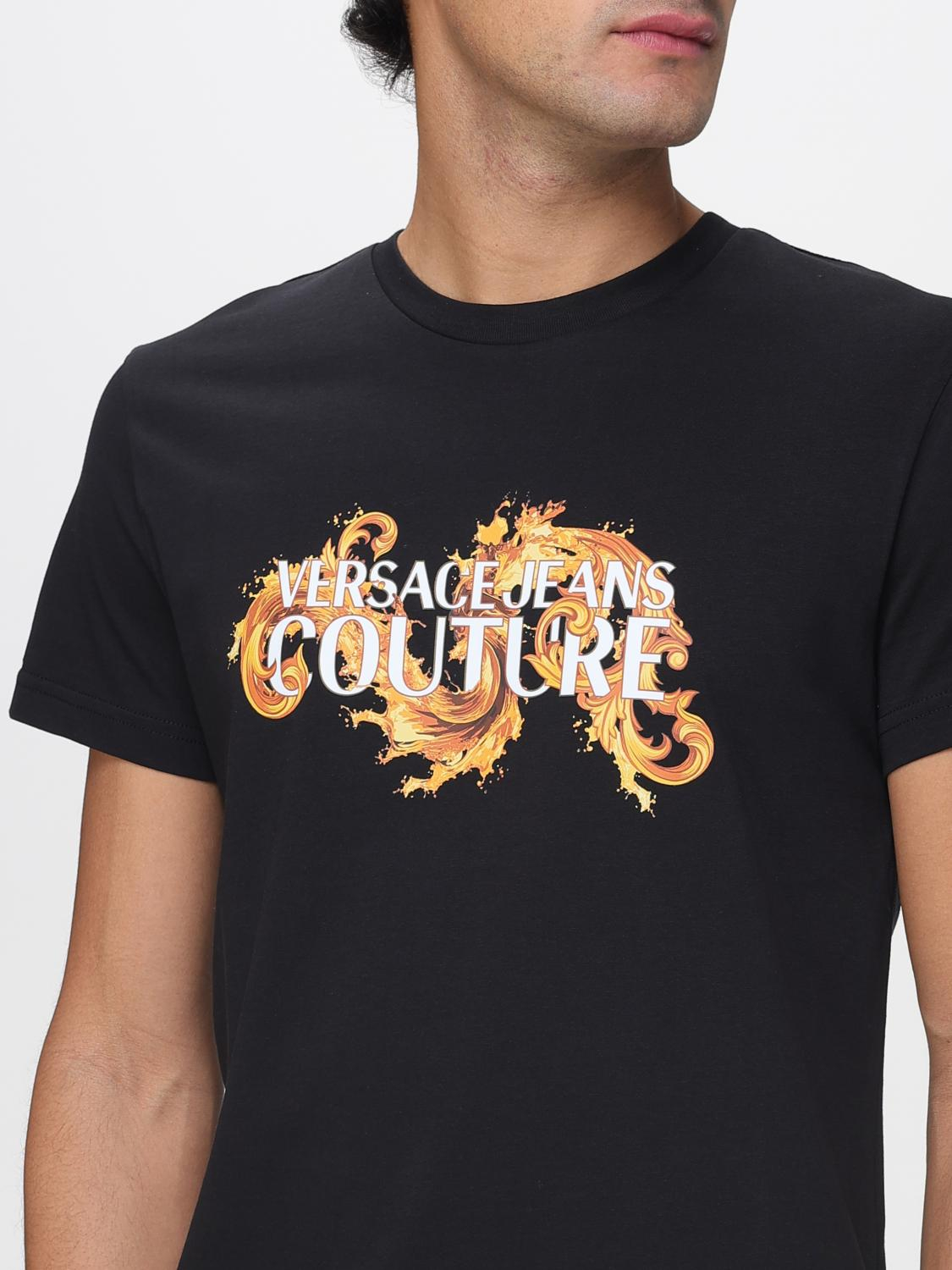 [VERSACE JEANS COUTURE] T-shirts Short Sleeve SS26 80GAHE02CJ00E G89
