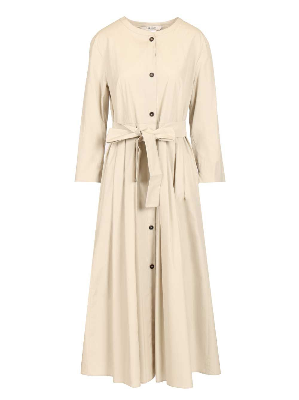 [S Max Mara] Long sleeve dress SS26 2619221123600174057