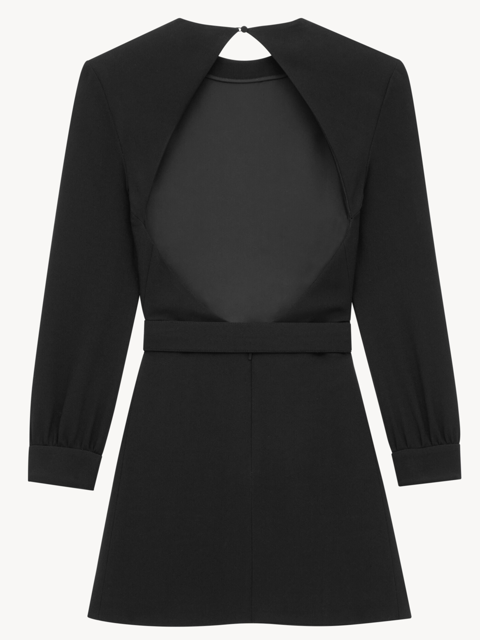 [Saint Laurent] Long sleeve dress FW25 819619Y012W1000