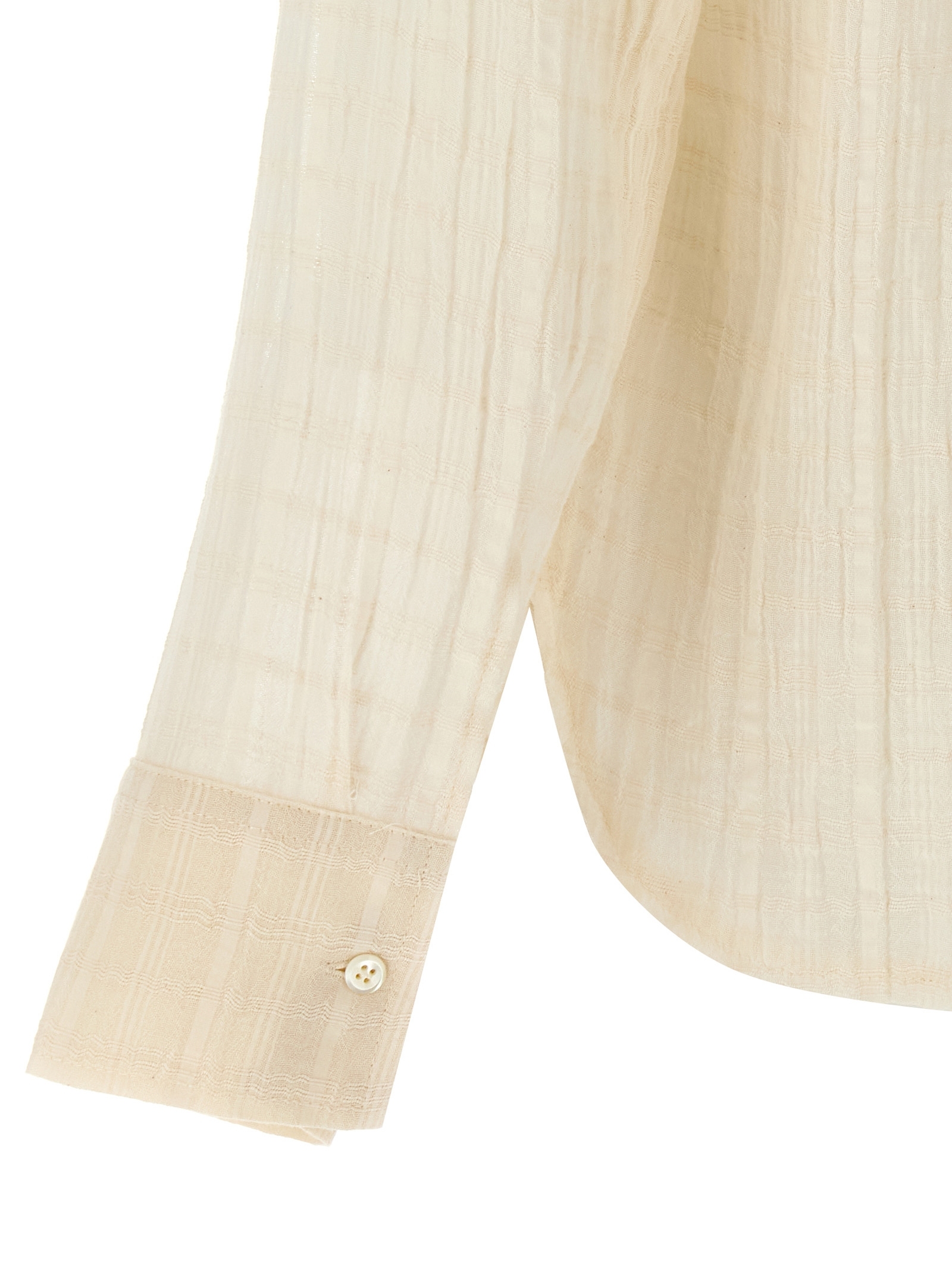 [Sefr] Shirts Long Sleeve FW25 MSS25IGNACIOCLOUDWHITECHECK