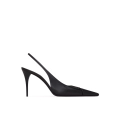 [Saint Laurent] Slingback FW26 806685AAEHI1000 BLACK