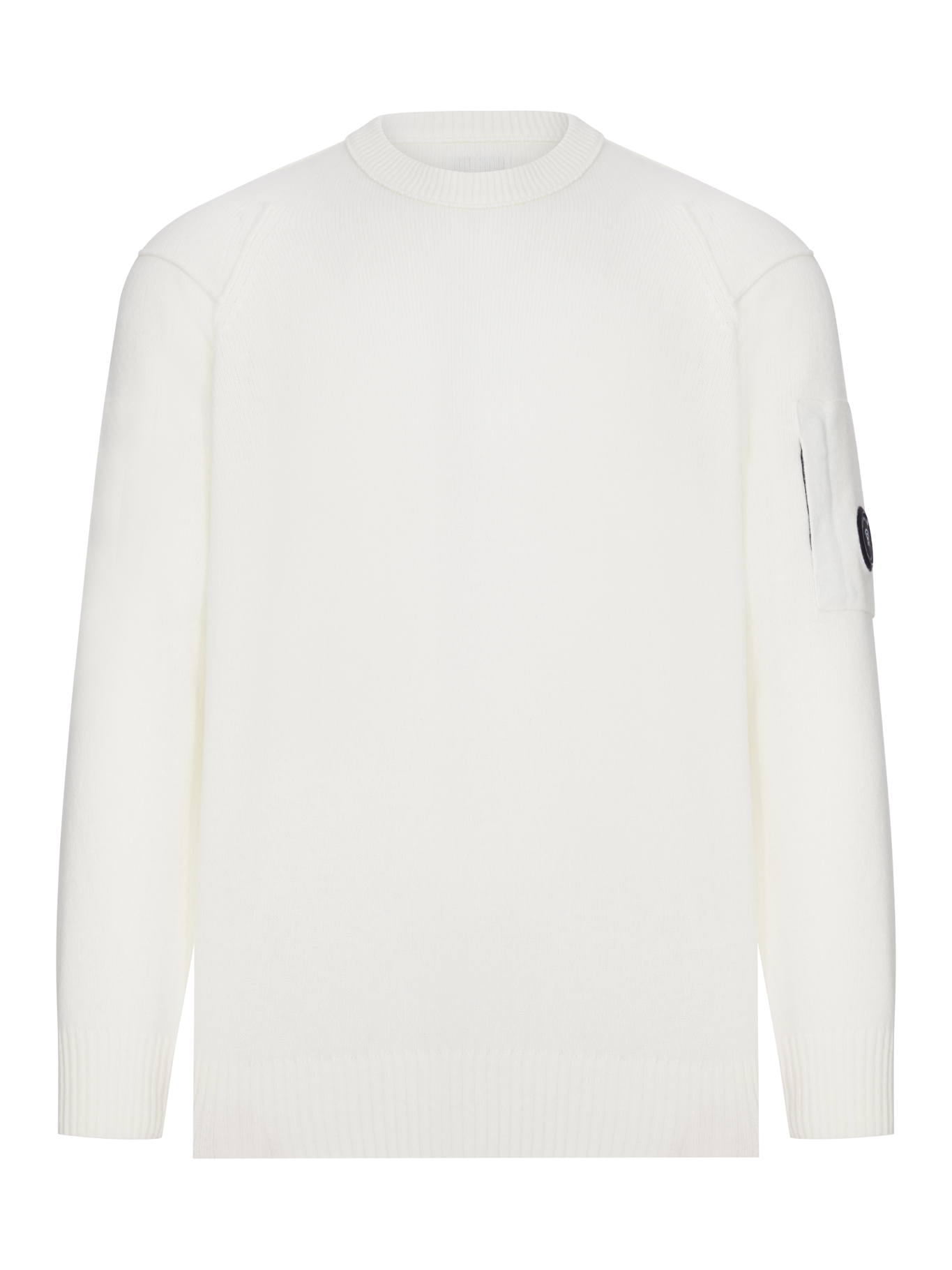 [C.P.COMPANY] Knitwear FW26 RFCMKN707A110149A103 GAUZE WHITE