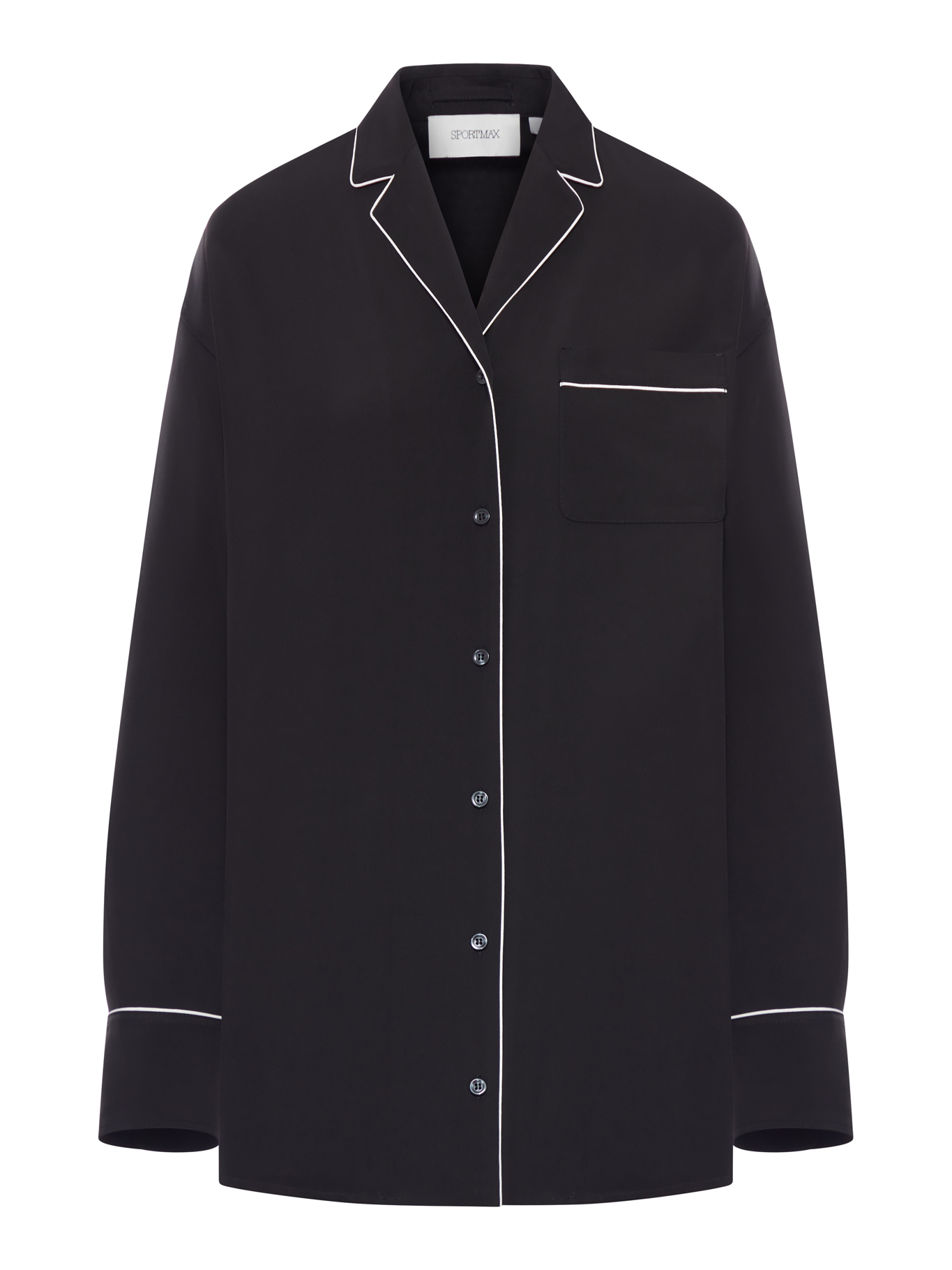 [SPORTMAX] Shirts Long Sleeve SS26 2612191022600003 BLACK