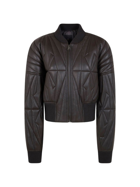 [Moncler X Rick Owens] Leather Jacket SS26 MU01F1A11M8116828