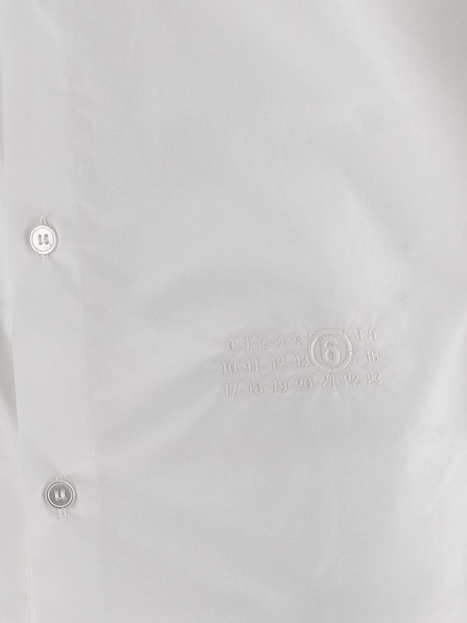 [MM6 Maison Margiela] Shirts Long Sleeve FW25 S62DT0049M35256100