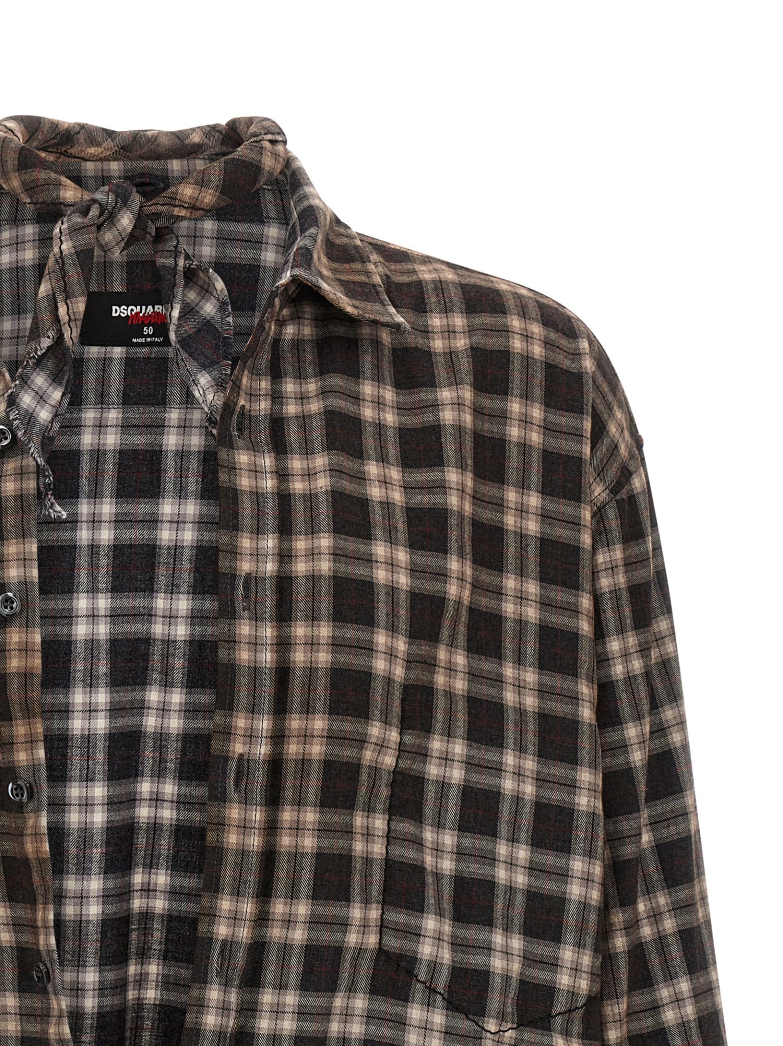 [Dsquared2] Shirts Long Sleeve FW25 S71DM0809D35307002F