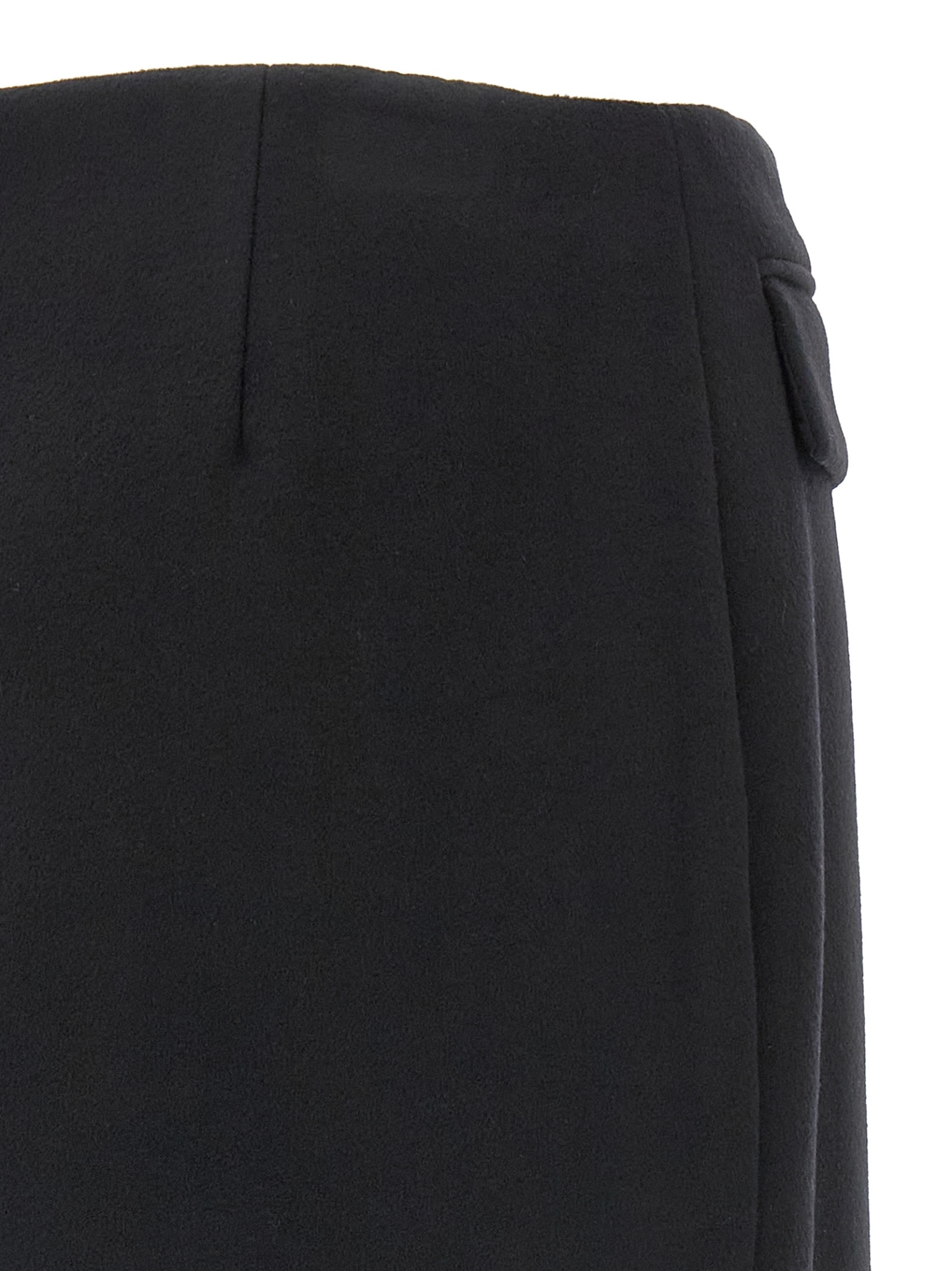 [Ferragamo] Mini skirt FW25 788273NERO