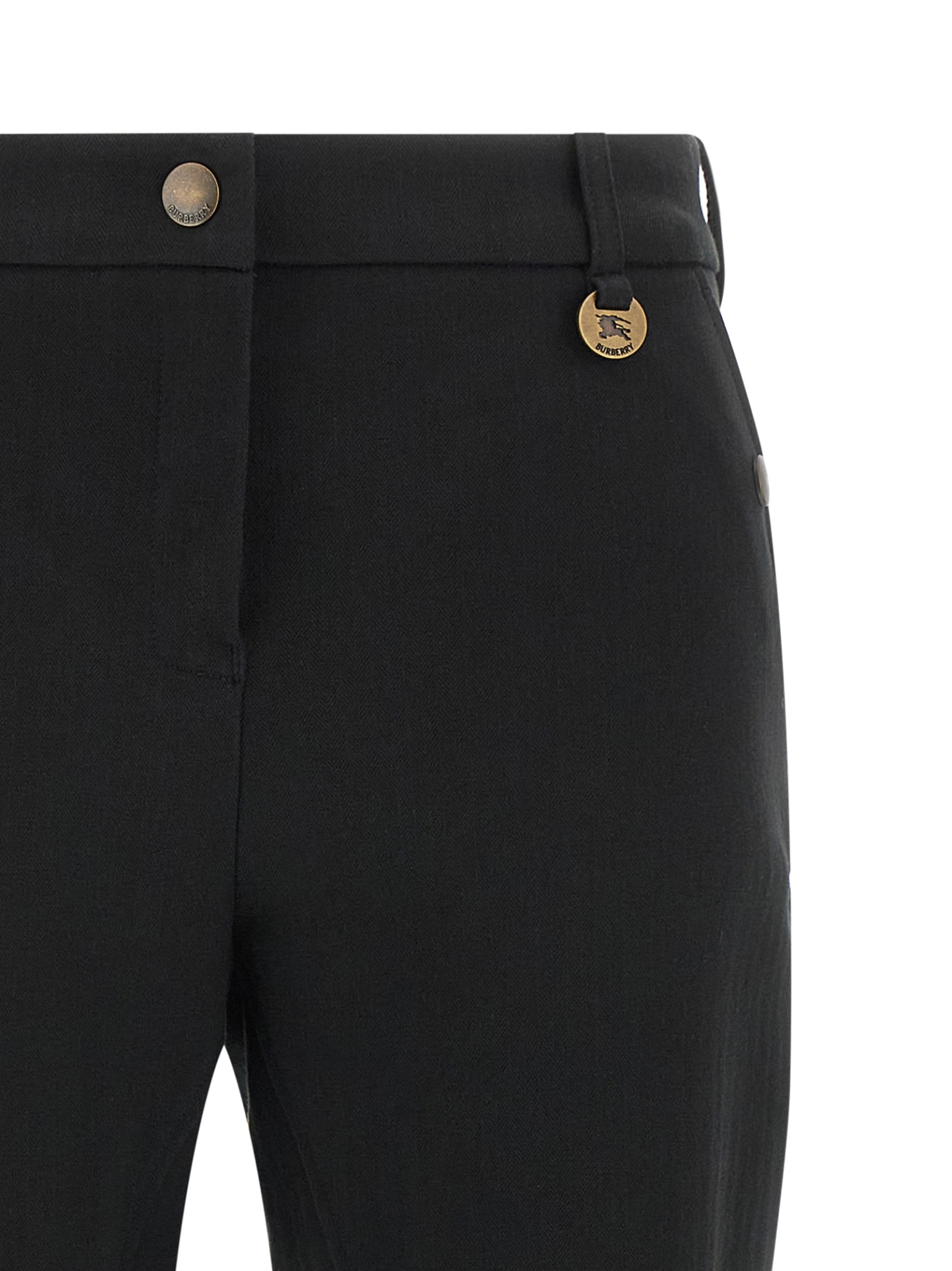 [Burberry] Trousers FW25 8114845BLACK