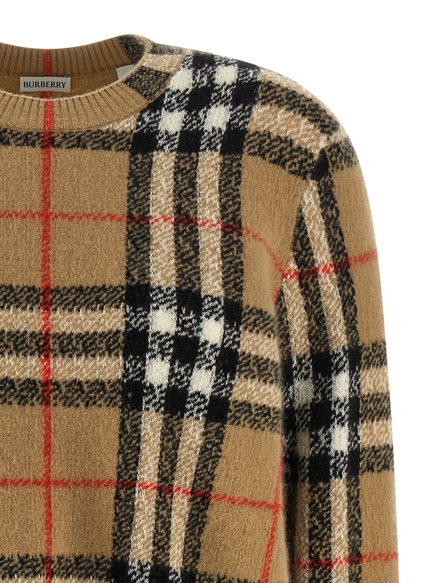 [Burberry] Knitwear FW25 8116946SANDIPCHECK