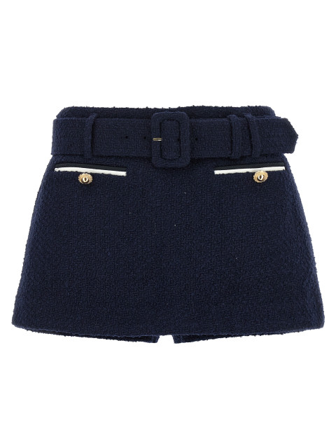 [SELF PORTRAIT] Shorts FW25 PF25034PBLBLUE