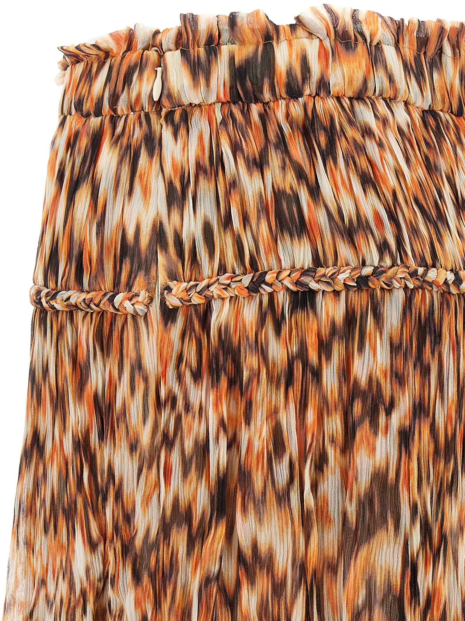 [Isabel Marant] Mini skirt SS25 JU0357FAC2J05I11OR