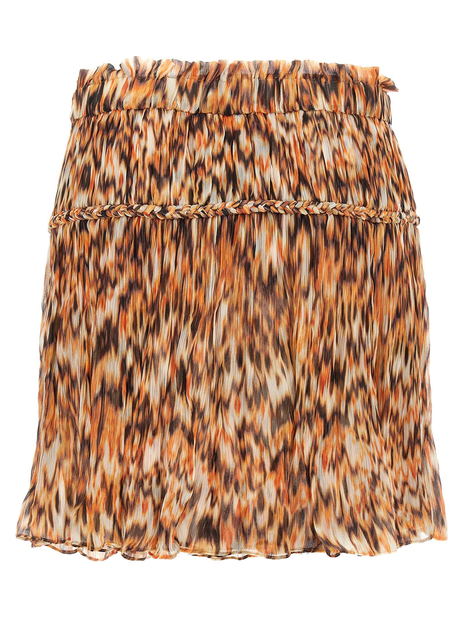 [Isabel Marant] Mini skirt SS25 JU0357FAC2J05I11OR