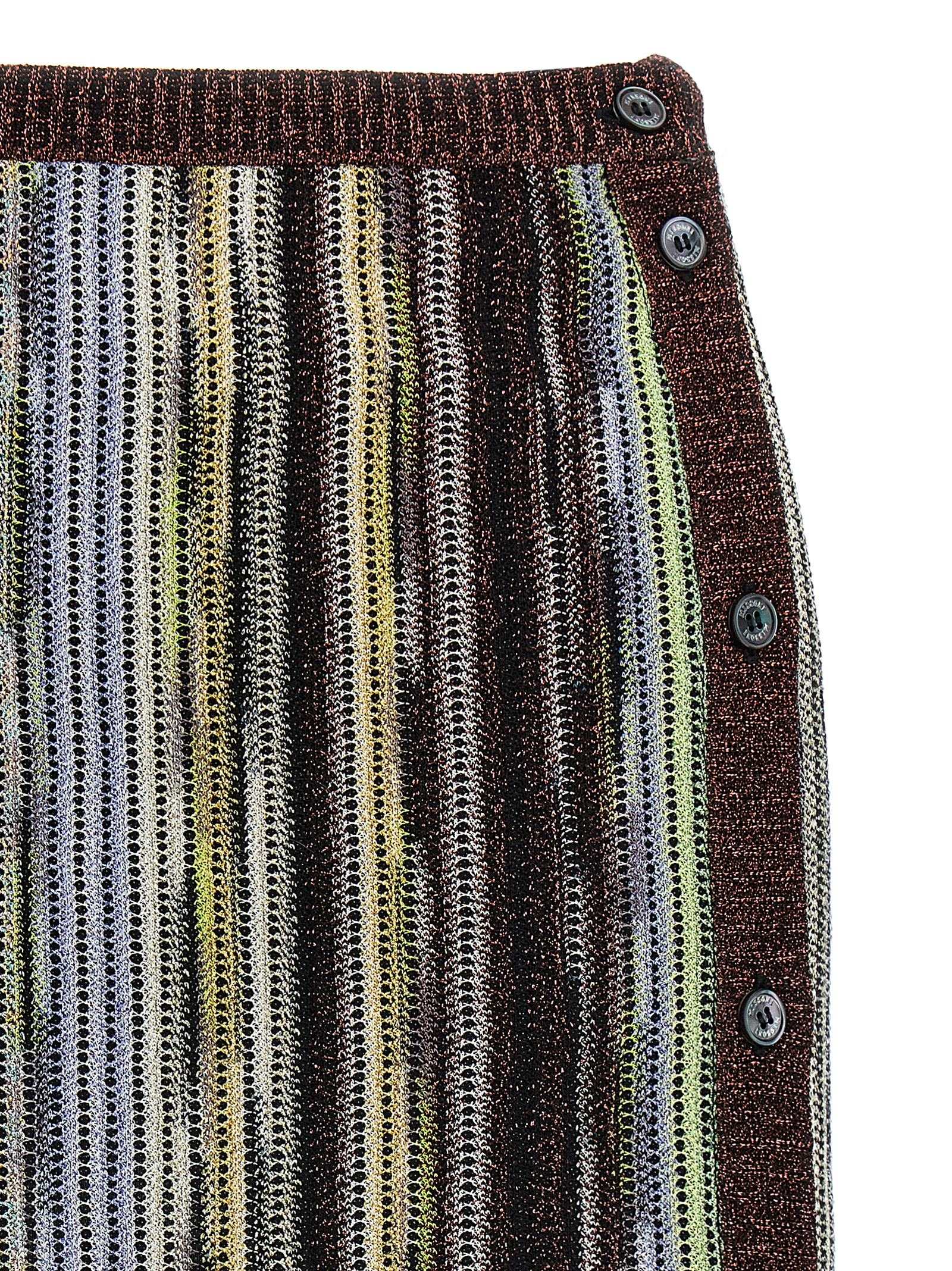 [MISSONI] Mini skirt SS25 DS25SH0IBR002HSM9KS