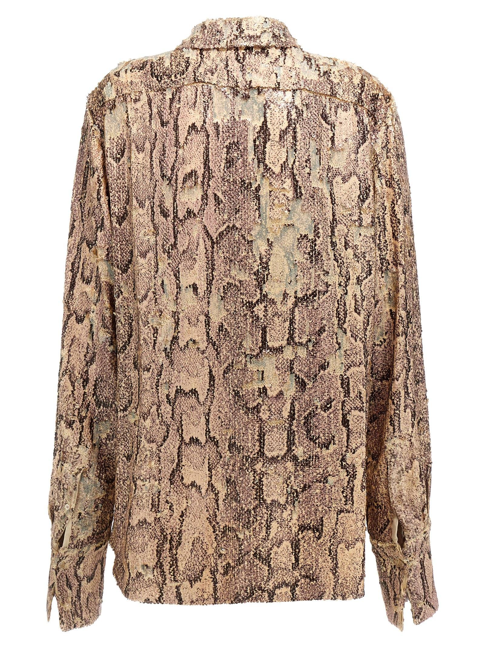 [DRIES VAN NOTEN] Shirts Long Sleeve SS25 2510107611482403