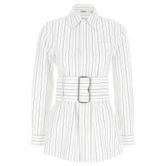 [Burberry] Shirts Long Sleeve SS25 8103514STRINGCOAL