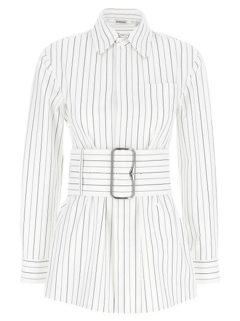 [Burberry] Shirts Long Sleeve SS25 8103514STRINGCOAL