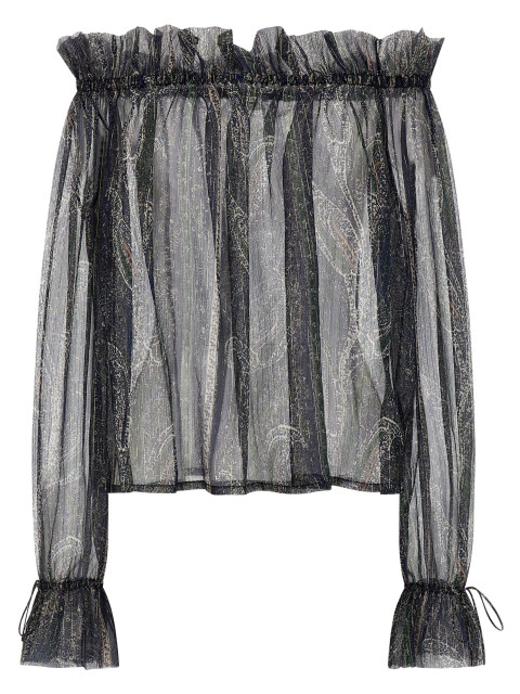 [Saint Laurent] Blouse SS25 823001Y4K854007