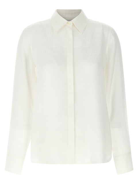 [Ferragamo] Shirts Long Sleeve SS25 781825MASCARPONE
