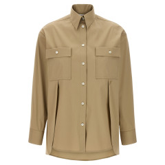 [Ferragamo] Shirts Long Sleeve SS25 780916STONE