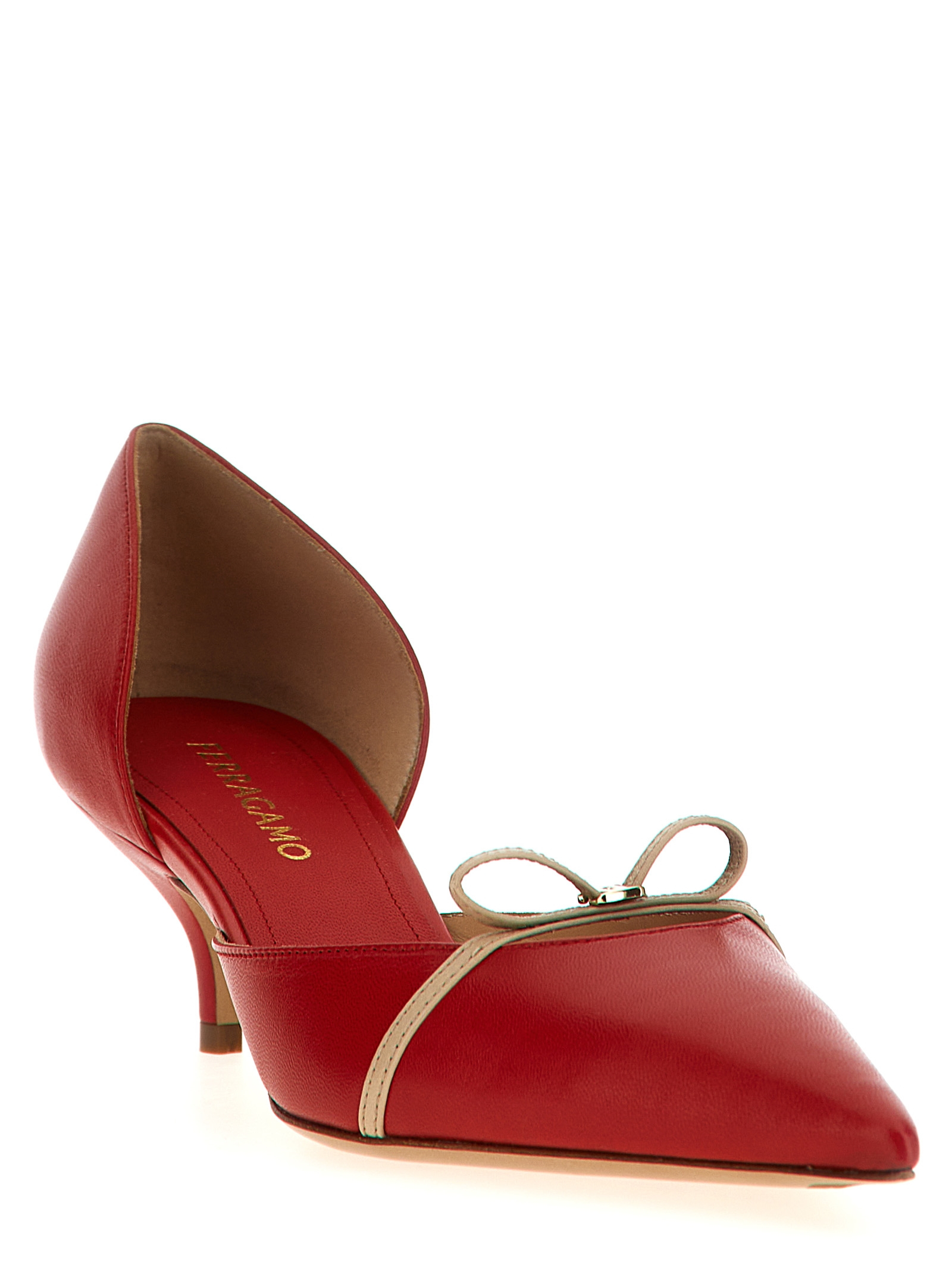 [Ferragamo] Pumps SS25 781083FLAMERED