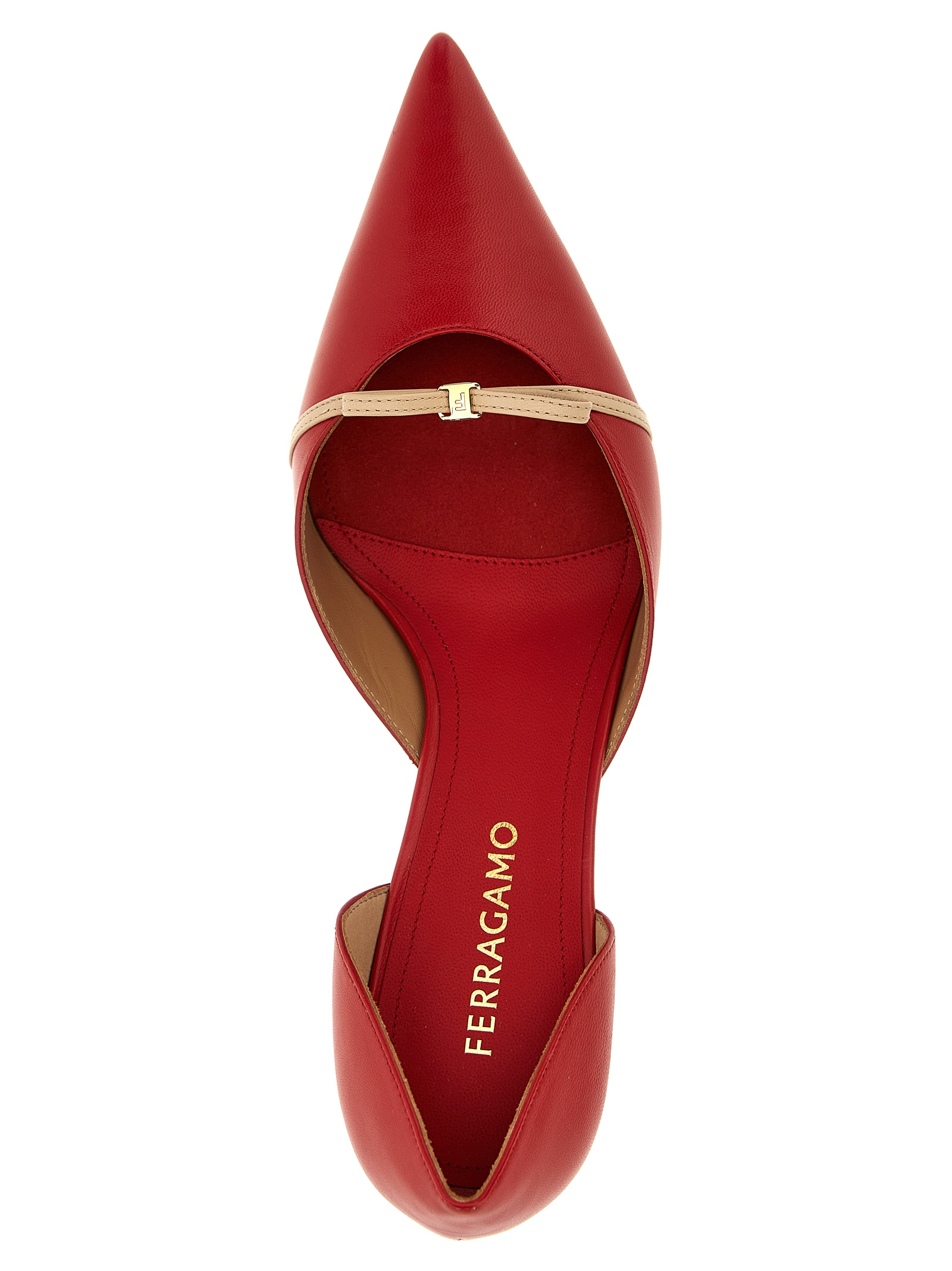 [Ferragamo] Pumps SS25 781083FLAMERED